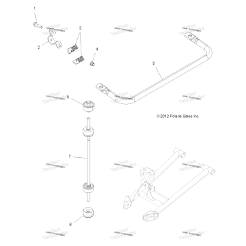 SUSPENSION, STABILIZER BAR