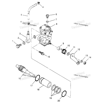 OIL PUMP ASSEMBLY 4X4 300