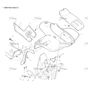 FRONT CAB A01CL50AA