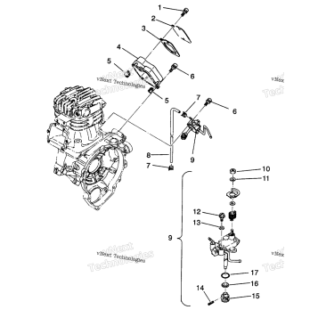 OIL PUMP 6X6 350L