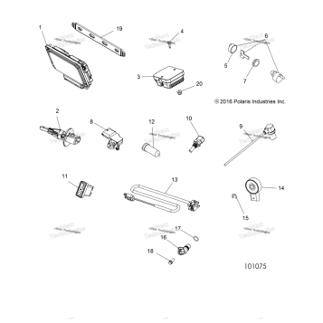 ELECTRICAL, SWITCHES, SENSORS, ECU & CONTROL MODULES