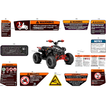 BODY - WARNING DECALS