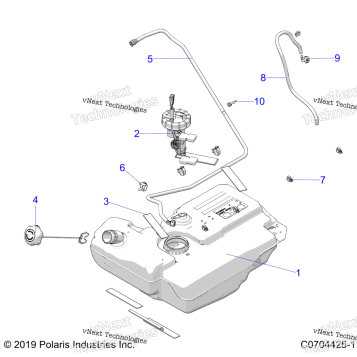 BODY, FUEL TANK EVAP G21G4J99BW
