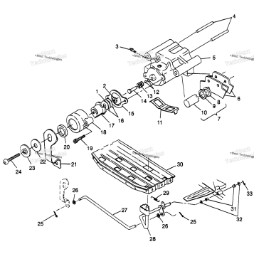 REAR BRAKE SCRAMBLER 400L