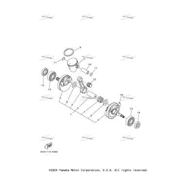 CRANKSHAFT & PISTON