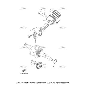 CRANKSHAFT PISTON