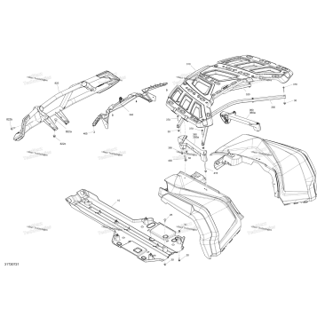 BODY - BUMPER AND SKID PLATE - DPS - ORANGE