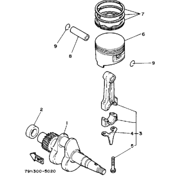 CRANKSHAFT - PISTON