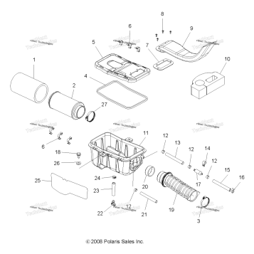 ENGINE, AIR INTAKE SYSTEM