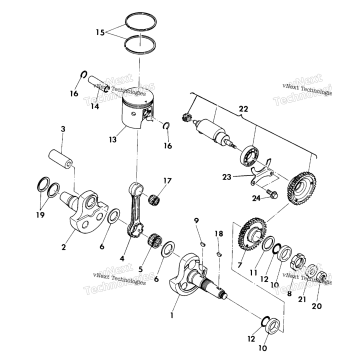 CRANKSHAFT & PISTON ASSEMBLY