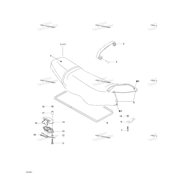 SEAT AND ENGINE COVER