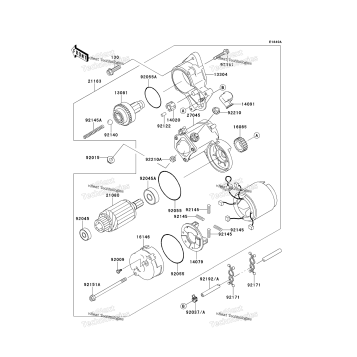 STARTER MOTOR (FD620DE485833-)