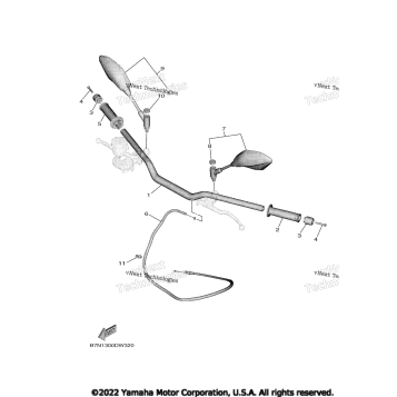 STEERING HANDLE & CABLE