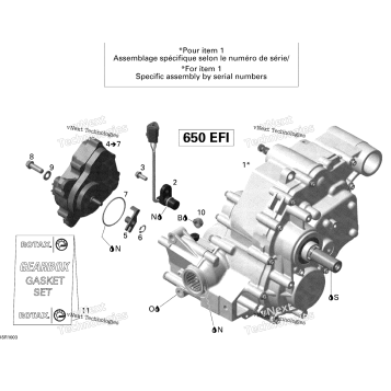 GEAR BOX ASSY AND 4X4 ACTUATOR