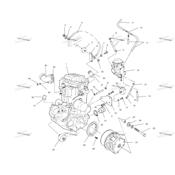 ENGINE MOUNTING W958144