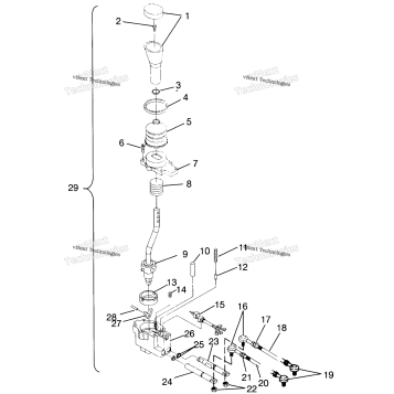 GEAR SELECTOR SPORTSMAN 4X4