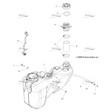 BODY, FUEL TANK