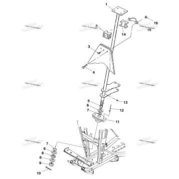 STEERING POST A99CH50EB