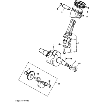 CRANKSHAFT PISTON