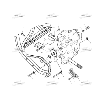 GEARCASE MOUNTING A00CL50AA