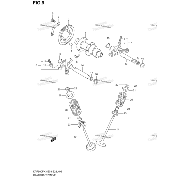 CAM SHAFT - VALVE
