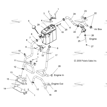 ENGINE, OIL COOLING SYSTEM