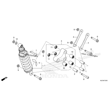 REAR SHOCK ABSORBER
