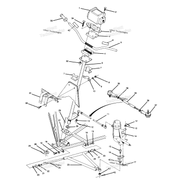 STEERING ASSEMBLY UPDATED 5/90