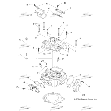 ENGINE, CYLINDER HEAD