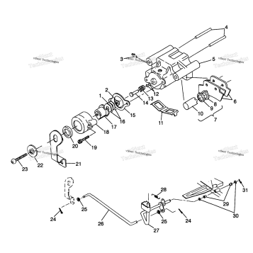 REAR BRAKE SPORT 400L