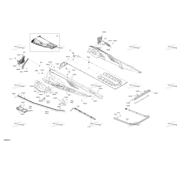 FRAME - SYSTEM - REAR SECTION