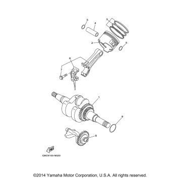 CRANKSHAFT PISTON