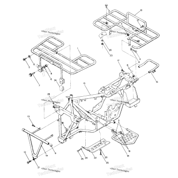 FRAME ASSEMBLY WITH RACKS