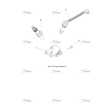 ELECTRICAL, IGNITION COIL, WIRE AND SPARK PLUG