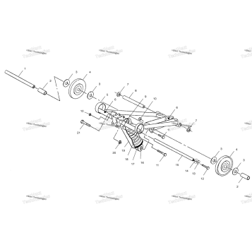 FRONT TORQUE ARM S02SU4BS/BE