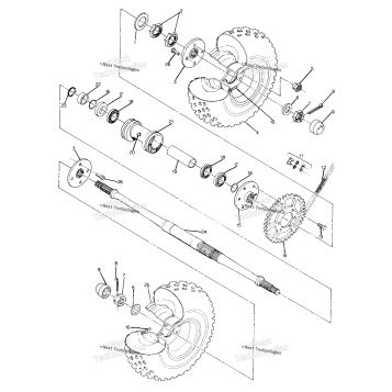 REAR WHEEL DRIVE ASSEMBLY