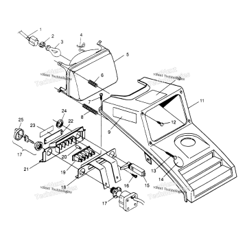 HEADLIGHT ASSEMBLY 2X4 300