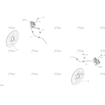 HYDRAULIC BRAKE - FRONT ALL