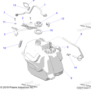 BODY, FUEL TANK ASM