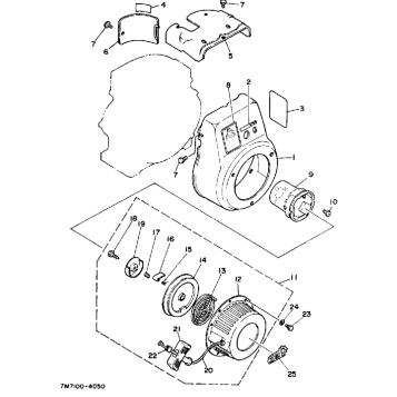 AIR SHROUD - STARTER YP20NT