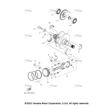 CRANKSHAFT PISTON