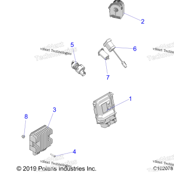 ELECTRICAL, SWITCHES, ECU & CONTROL MODULES