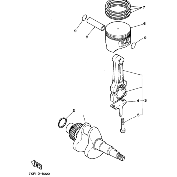 CRANKSHAFT - PISTON
