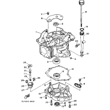 CYLINDER - CRANKCASE