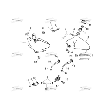 OIL TANK/FUEL TANK