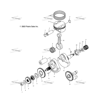 CRANKSHAFT & PISTON