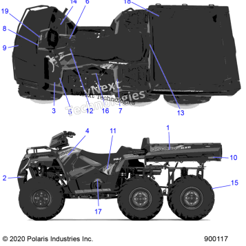 BODY, DECALS