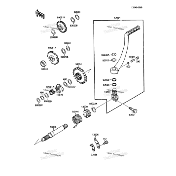 KICKSTARTER MECHANISM