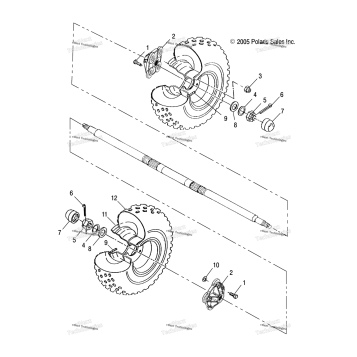 WHEEL, REAR