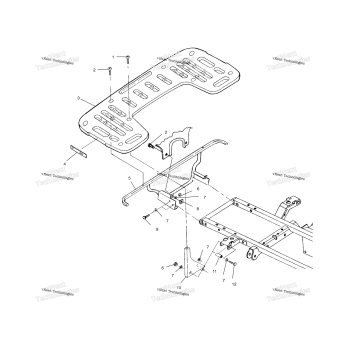 REAR RACK MOUNTING A01CD32AA